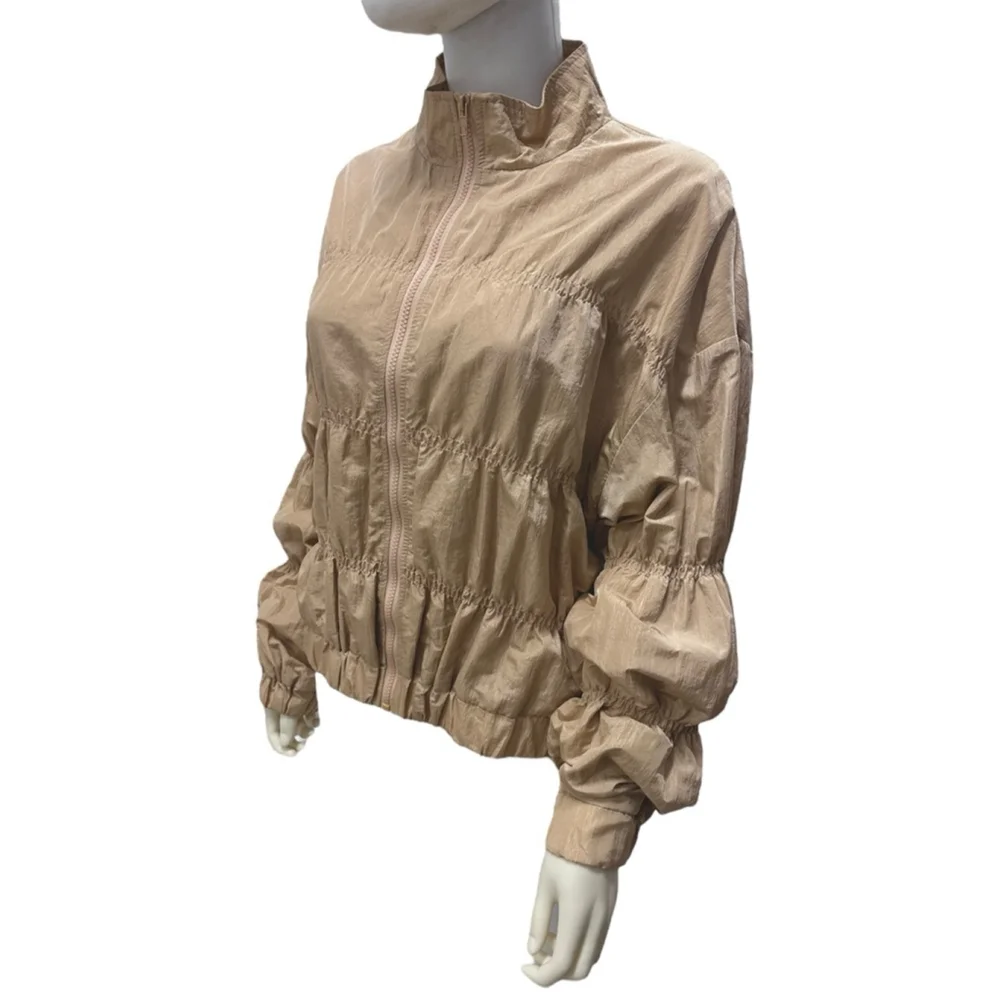 Missguided Tan Jacket Women's Size 6